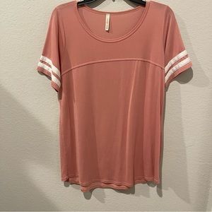 Pink Jersey Top